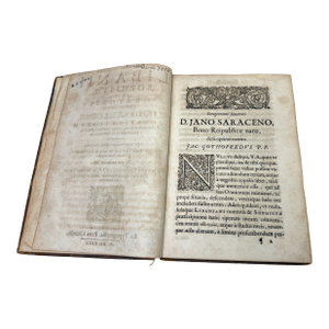 Antique Original 1631 Libanii Sophistae, Ex Bernard Quaritch Hardcover Book