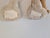 1990s Vintage Folk Art Felted Wool Santas Pair Handcrafted For Sale - Image 5 of 8