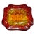1970s Daisy and Buttons Glass Ashtray For Sale