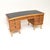 1950s Vintage Walnut Pedestal Desk from Laszlo Hoenig, 1950s For Sale - Image 5 of 14