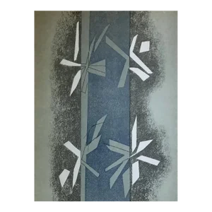 Andre Beaudin Original Lithograph Composition Prints From the Mourlot Press 1964