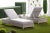 Contemporary Tapestry Teak & Rope Outdoor Chaise Lounge For Sale - Image 3 of 13