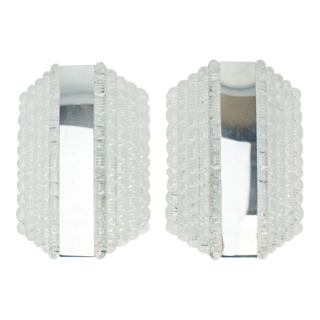 Wall Lights by Kaiser Leuchten, 1960s, Set of 2 For Sale