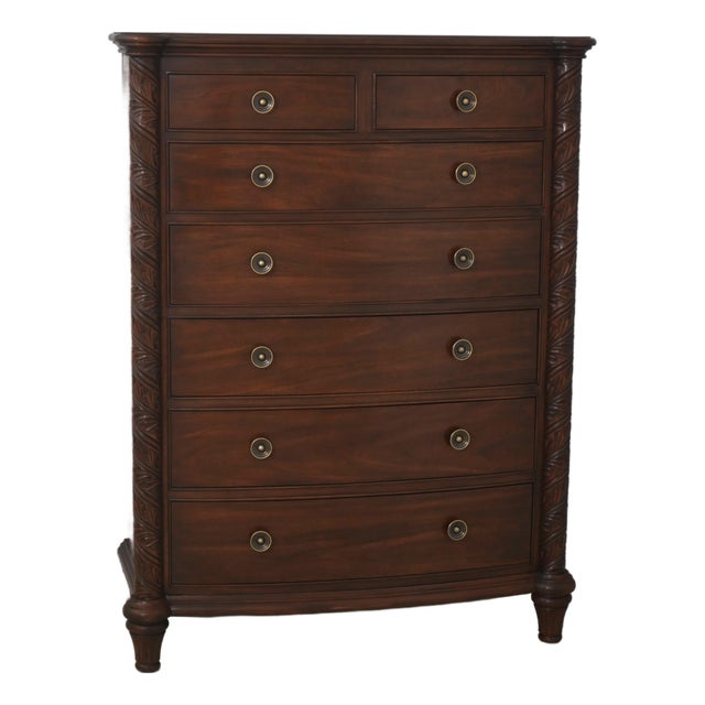 Stickley Antiquities Collection Mahogany High Chest For Sale