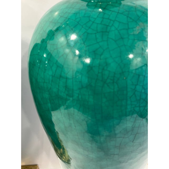 1980s Overscale Midcentury Lamps - a Pair For Sale - Image 11 of 11