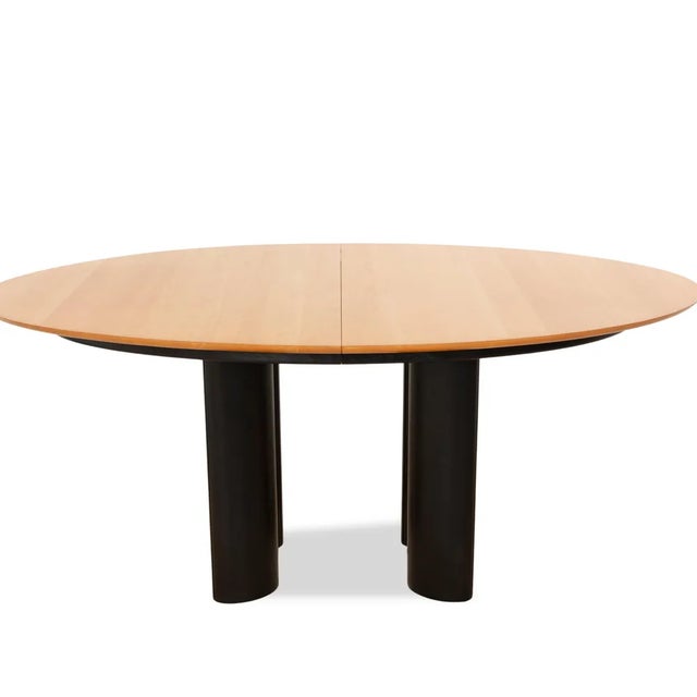 Brown Model 1226 Extendable Dining Table in Wood from Draenert For Sale - Image 8 of 11