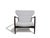 Danish Modern lounge chair and ottoman designed by Ib Kofod-Larsen, Denmark, circa 1956. Finely sculpted beech frame, in a...