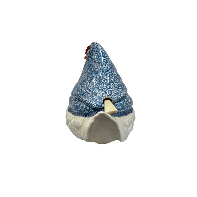 Mid 20th Century Vintage Ceramic Hen Soup Tureen For Sale - Image 5 of 9