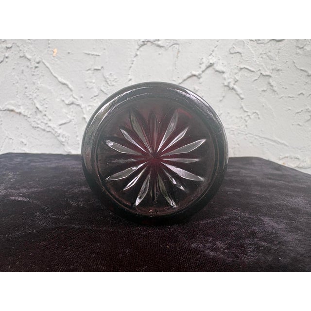 1980s Crystal D’Arques Ruby Red Cut Crystal Tumblers – Set of 8 For Sale In Orlando - Image 6 of 7