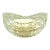 Vintage Textured Glass Bowl With Handcrafted Soy Wax Candle For Sale