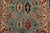 2000 - 2009 Heriz Rug 3’10” X 6’3” Blue Wool Vintage Tribal Hand-Knotted Oriental Carpet For Sale - Image 5 of 12