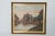 French Oil Painting of Castle on a Hill, Early 20th Century, Framed For Sale - Image 13 of 13