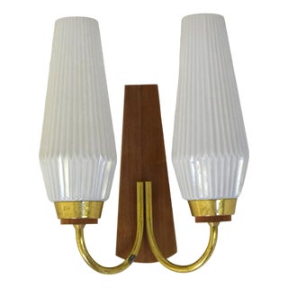 Mid-Century Modern Two-Bulb Bag Lamp, 1960s For Sale