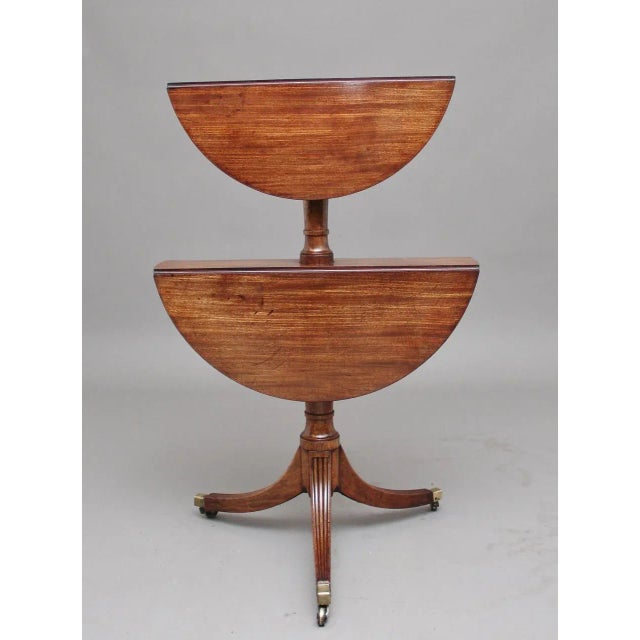 Early-19th Century Mahogany Dumbwaiter For Sale - Image 11 of 12