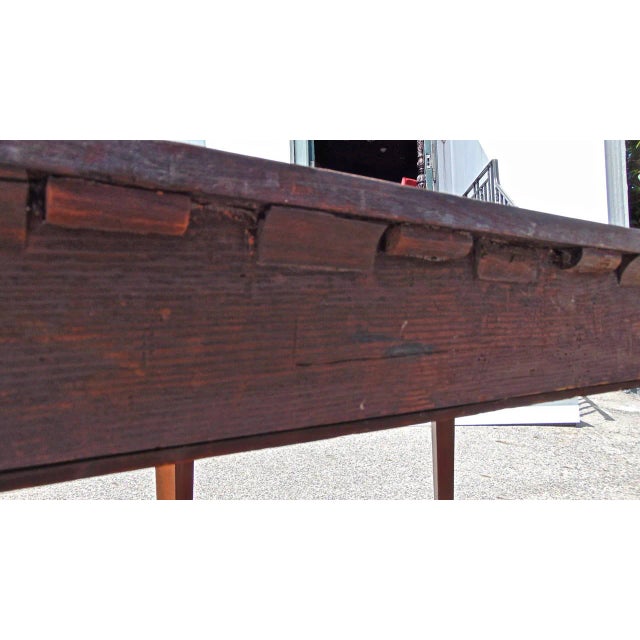 18th Century George III Hepplewhite Mahogany Dressing Table For Sale In Boston - Image 6 of 10