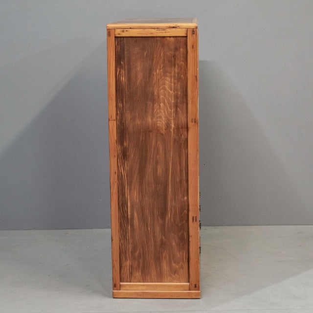 1920s Antique Japanese Glass Front Display Chest For Sale In Denver - Image 6 of 9