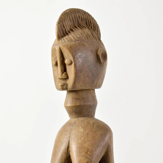 Early 20th Century Early 20th Century Bozo Female Maternity Figure Mali For Sale - Image 5 of 12