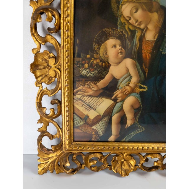 Early 20th Century Italian Carved Giltwood Florentine Picture or Painting Frame For Sale In New York - Image 6 of 13