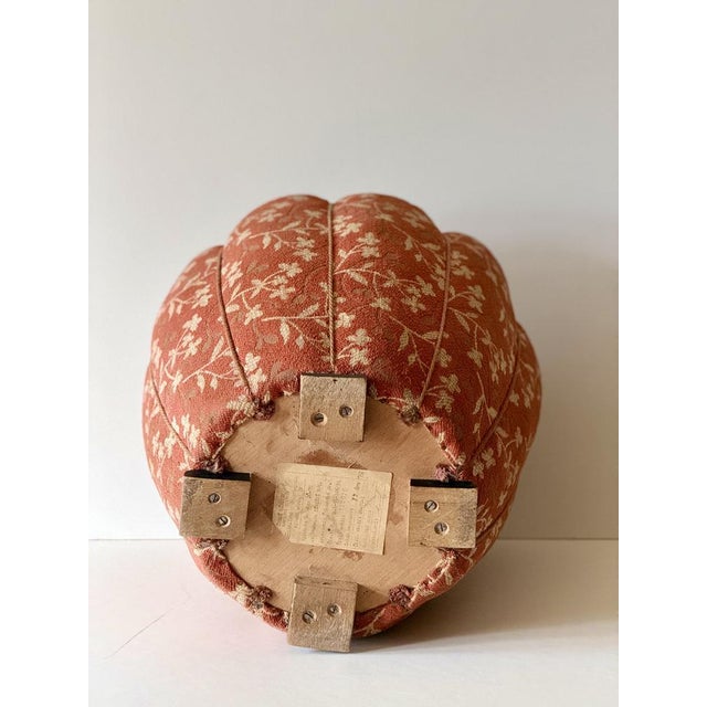 Beige Tabouret by Jindrich Halabala for Cesky Nabytek, Czechoslovakia, 1956 For Sale - Image 8 of 18
