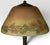 Handel Co. Antique Handel Reverse Painted Glass Floral Boudoir Table Lamp For Sale - Image 4 of 15