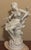 White Large French Bisque Porcelain Muse With Mandolin Sculpture After Luca Madrassi For Sale - Image 8 of 10