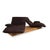 Animal Skin Free Motion Epos 3 Leather Two-Seater Brown Electric Function Sofa from Koinor For Sale - Image 7 of 18