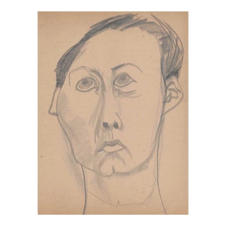 1950s Paul McCarron Mid-Century Portrait of a Man For Sale