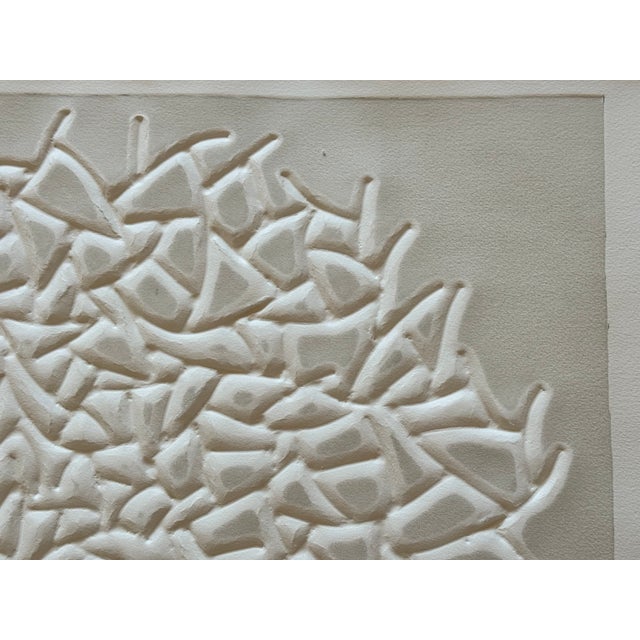 1972’ Claire Falkenstein (American 1908-1997), “Struttura Grafica” Work on Paper For Sale - Image 9 of 17