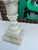 Pair of 1970s Marble Base Detailed Lamps For Sale - Image 9 of 12