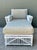 Mid-Century Modern Vintage Rattan Lounge Chair and Ottoman After Bielecky Brothers For Sale - Image 3 of 12