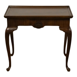 Brandt Furniture Solid Mahogany Traditional Style 28x18" Accent Tea Table