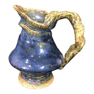 Handmade Pottery Pitcher For Sale