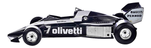 Brabham BT52 Formula One Model Car with Olivetti Livery, Italy, 1970s