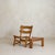 Set of Dutch Brutalist Oak Lounge Chairs + Side Tables by Dittmann & Co, 1960s For Sale In Chicago - Image 6 of 11