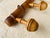 1960s Mid-Century Faux Bamboo Wall Mount Coat Rack, 1950s For Sale - Image 5 of 18