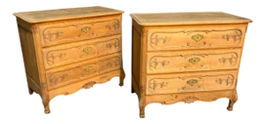 French Commode Chests of Drawers, 1900, Set of 2