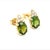 Natural Tourmaline Diamond Earrings 14k Gold 1.87 TCW Certified For Sale - Image 9 of 11