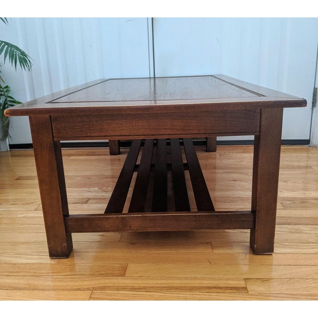 Bassett Furniture Vintage Mid Century Coffee Table Chairish