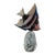 Zanetti Monumental Murano Glass Angel Fish Sculpture For Sale