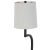 The Howard Floor Lamp The delicate Howard Floor Lamp gains intrigue with a gently arching antique black, iron base. Its...