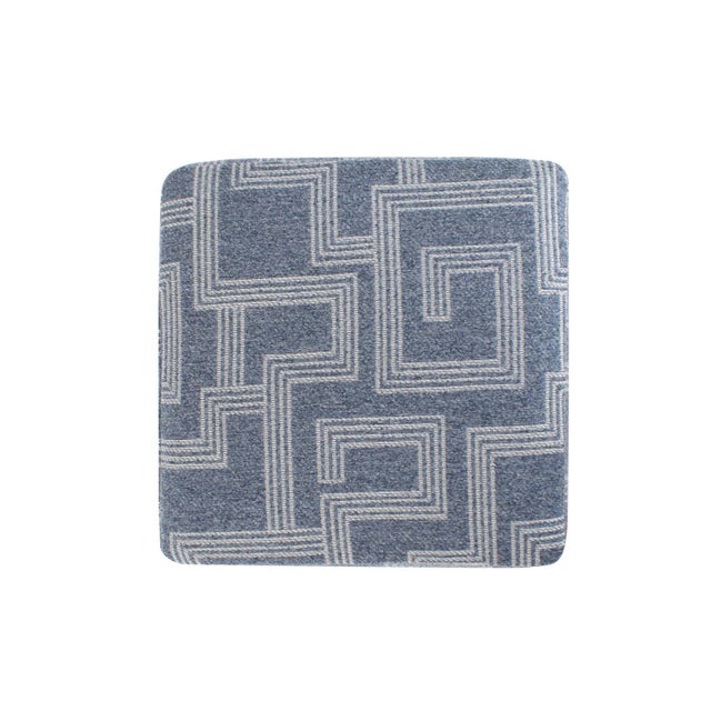 Contemporary Indoor/Outdoor Universal Cube Syros Denim For Sale - Image 3 of 9