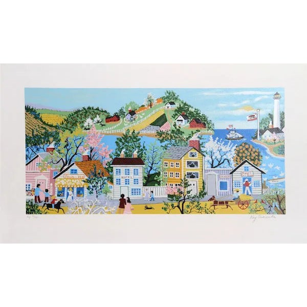 Ameche, "Ft. Point, San Francisco, Ca," Serigraph For Sale