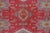 1920s Antique Indian Agra Rug in an All Over Red, Blue, Yellow Medallion Pattern For Sale - Image 5 of 8