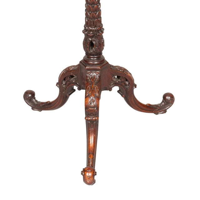 George III Style Mahogany Kettle Stand For Sale - Image 10 of 12