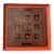 Antique Black Red Burmese Lacquer Zodiac Tray For Sale