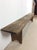 Antique Farmhouse Style Long Primitve Bench With Tongue & Groove Joinery For Sale - Image 11 of 17