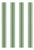 Sample - The House of Scalamandré Nolan Stripe Wallpaper, Fern For Sale