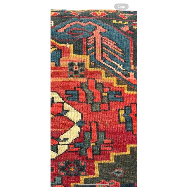 Vintage Multi Color Turkish Kilm Ottoman For Sale In New York - Image 6 of 12