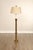Vintage Brass Floor Lamp With Shade For Sale - Image 10 of 18