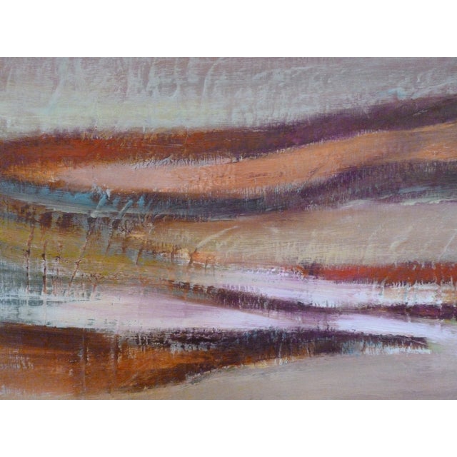 2000 - 2009 "Lay of the Land" Abstract Landscape Oil Painting by Scott Spencer For Sale - Image 5 of 7